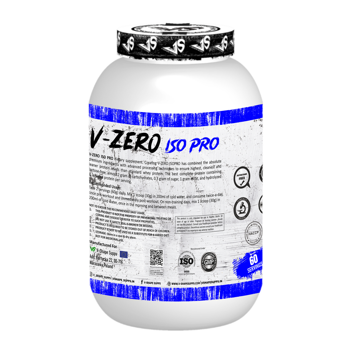 V-Shape V-Zero Isopro 2Kg - V-Shape Supps