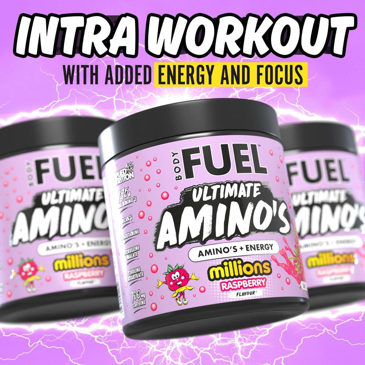 Applied Nutrition BodyFuel Amino's | Essential Amino Acids Powder - (270g, 30 Servings)