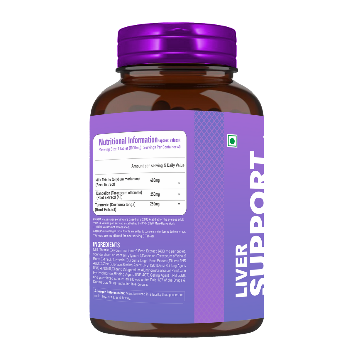 HelixLabz Liver Support – Advanced Liver Care Formula (60 Tablets)