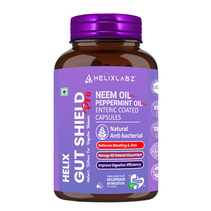Helix Gut Shield Pro | Nature's Defense For Digestive Balance 60 Capsules