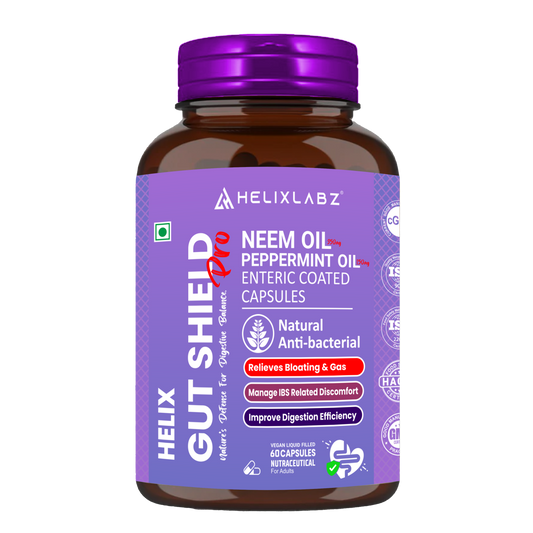 Helix Gut Shield Pro | Nature's Defense For Digestive Balance 60 Capsules