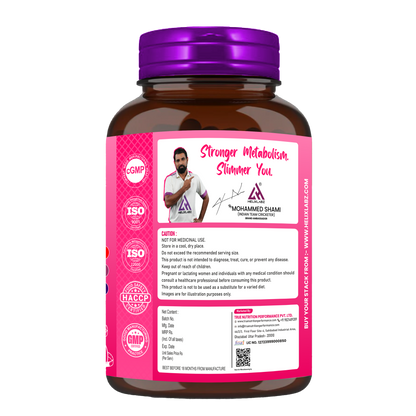 Burn Queen Slimming Capsules for Women (90 Veg Capsules)