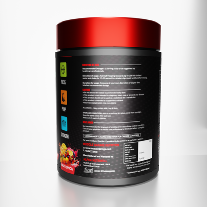 Muscle Garage Racehorse – Pre Workout Powder 151g | 43 Servings