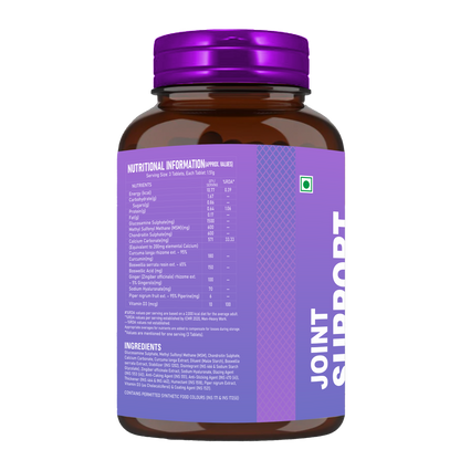 HelixLabz Joint Support Tablets – Advanced Joint Health Formula with Glucosamine, MSM & Calcium (90 Tablets)