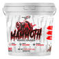 Mammoth Mass Gainer supplement container with red and black design on a white background