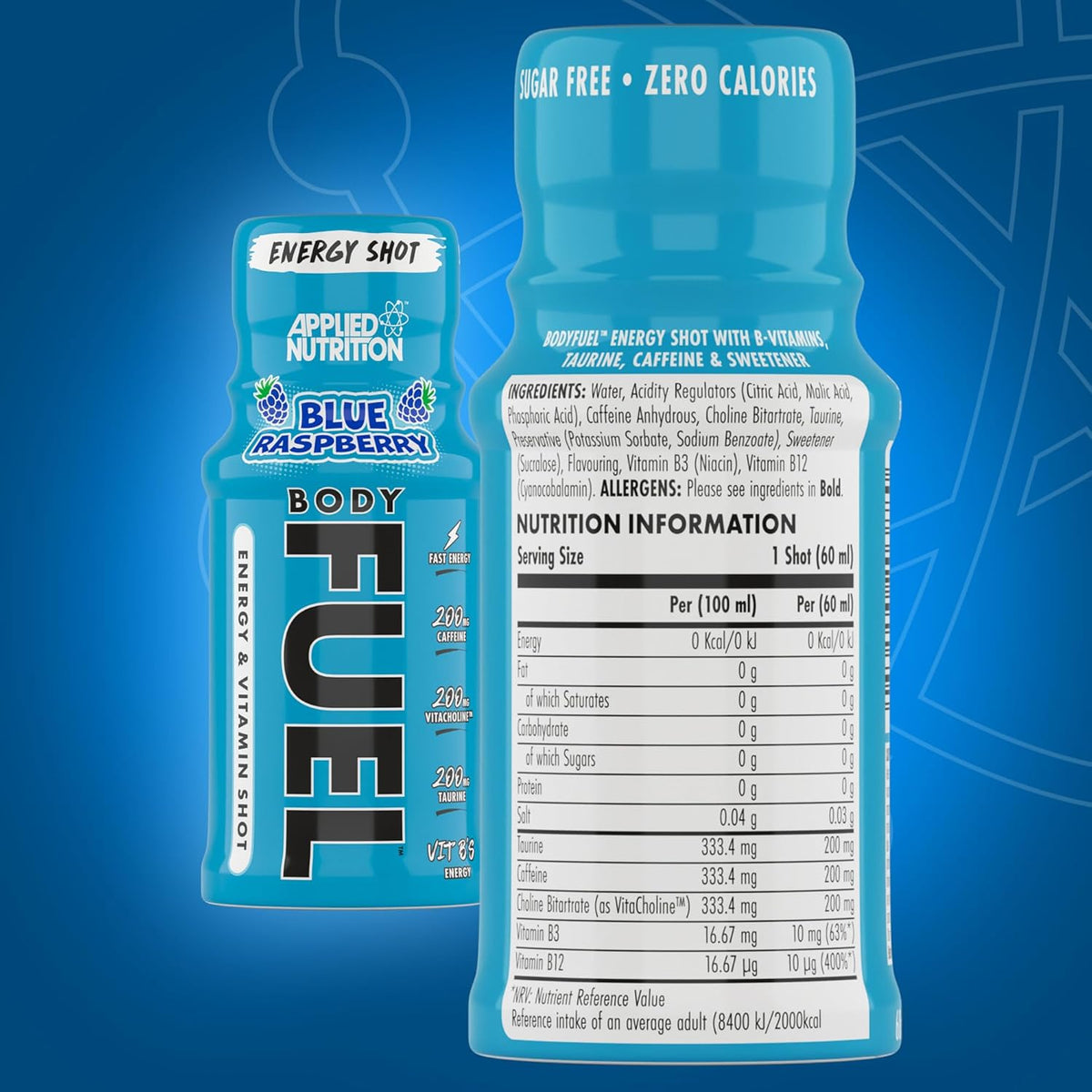 Applied Nutrition BodyFuel Prime Energy Shot (Box 12 Units x 60ml)