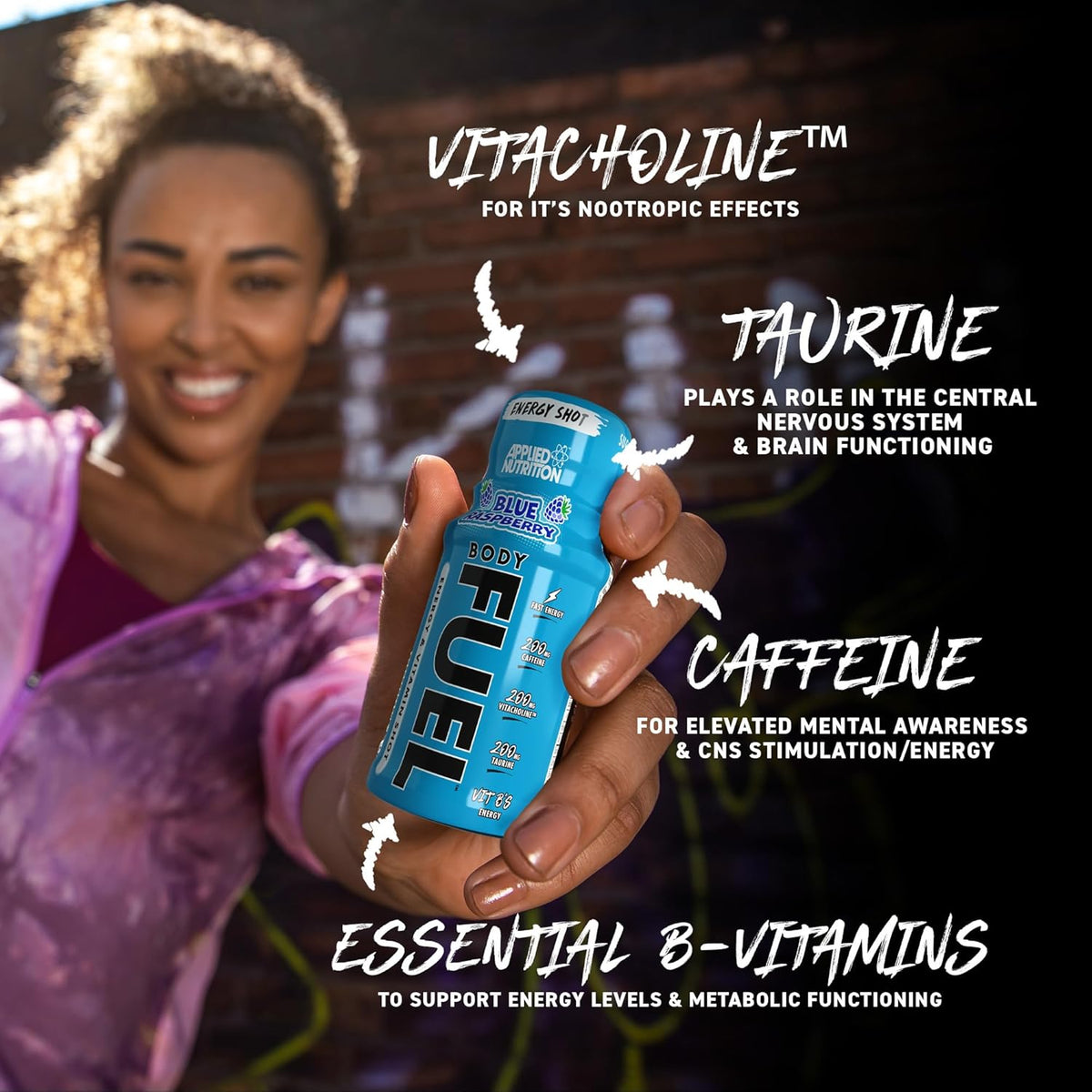 Applied Nutrition BodyFuel Prime Energy Shot (Box 12 Units x 60ml)