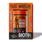 Flex Wheeler Biotin 10000 MCG