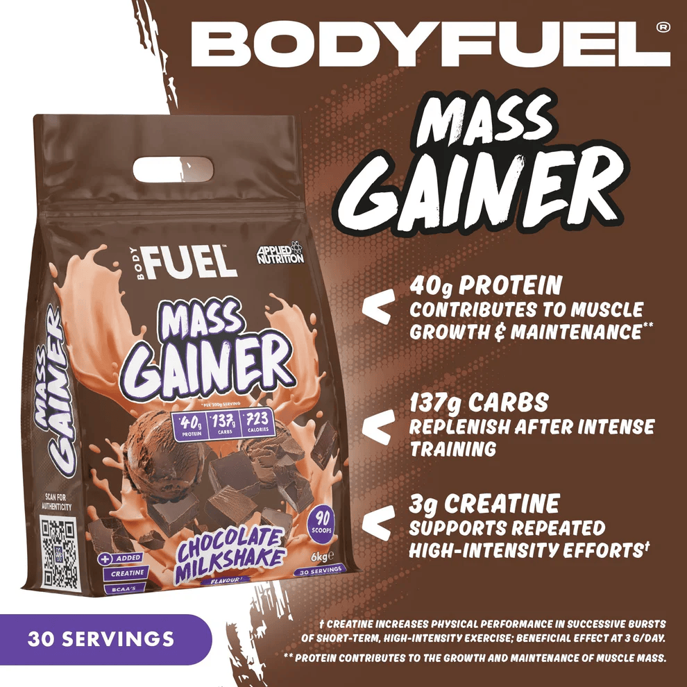 Applied Nutrition BodyFuel Mass Gainer (6kg, 90 Servings)