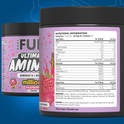 Applied Nutrition BodyFuel Amino's | Essential Amino Acids Powder - (270g, 30 Servings)