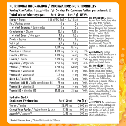 Applied Nutrition BodyFuel Hydration Electrolyte & Vitamin Powder - (210g, 30 Servings)