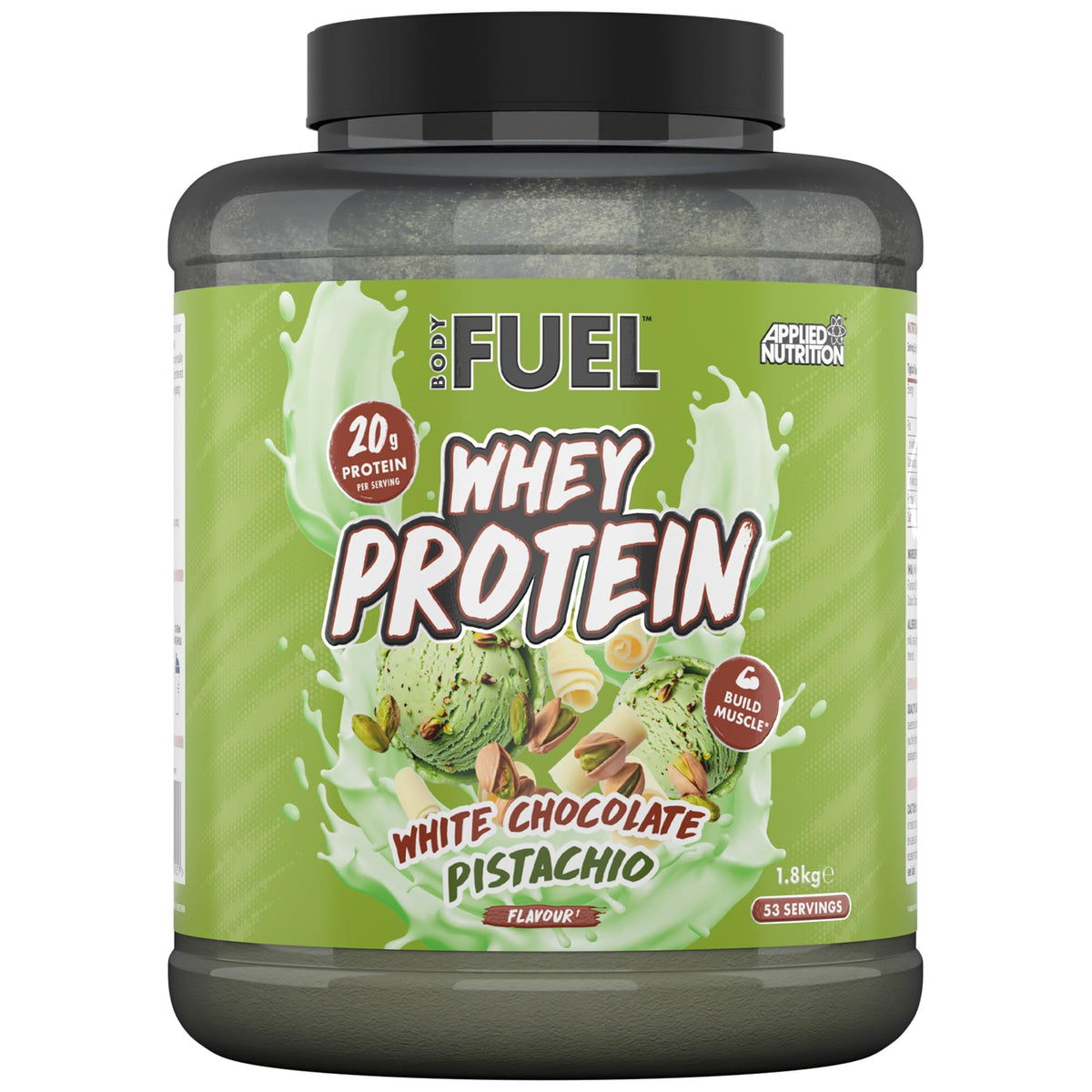 Applied Nutrition BodyFuel Whey Protein (20g Protein for Muscle Recovery & Weight Management) 1.8kg, 53 Servings