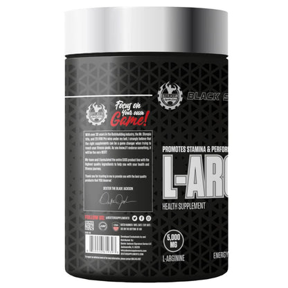 Dexter Jackson Black Series L-arginine 5000 Mg, 120 Tablets