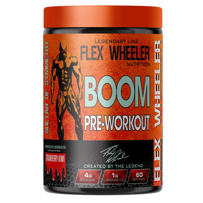 Flex Wheeler Boom Pre Workout 60 Servings