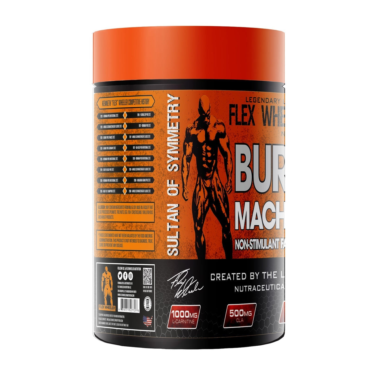 Flex Wheeler Burn Machine Non-stimulant Fat Burner