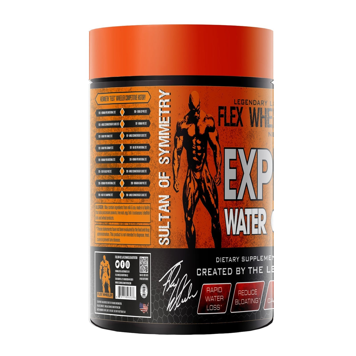 Flex Wheeler Expel Water Out
