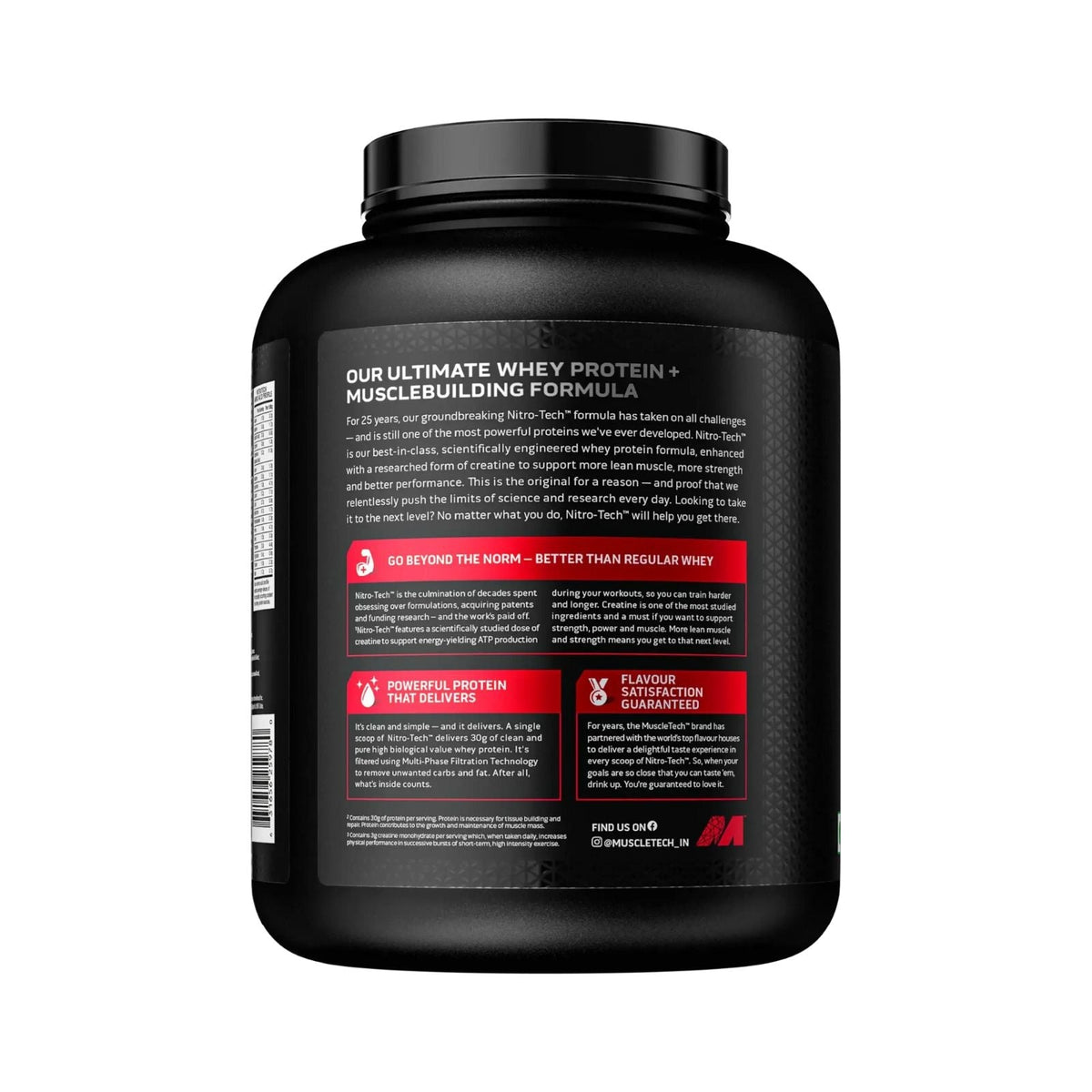 Muscle Tech Nitro-tech Whey Protein- 1.8 kg