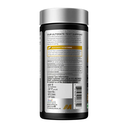 MuscleTech Test HD Elite 60 Veg Capsules
