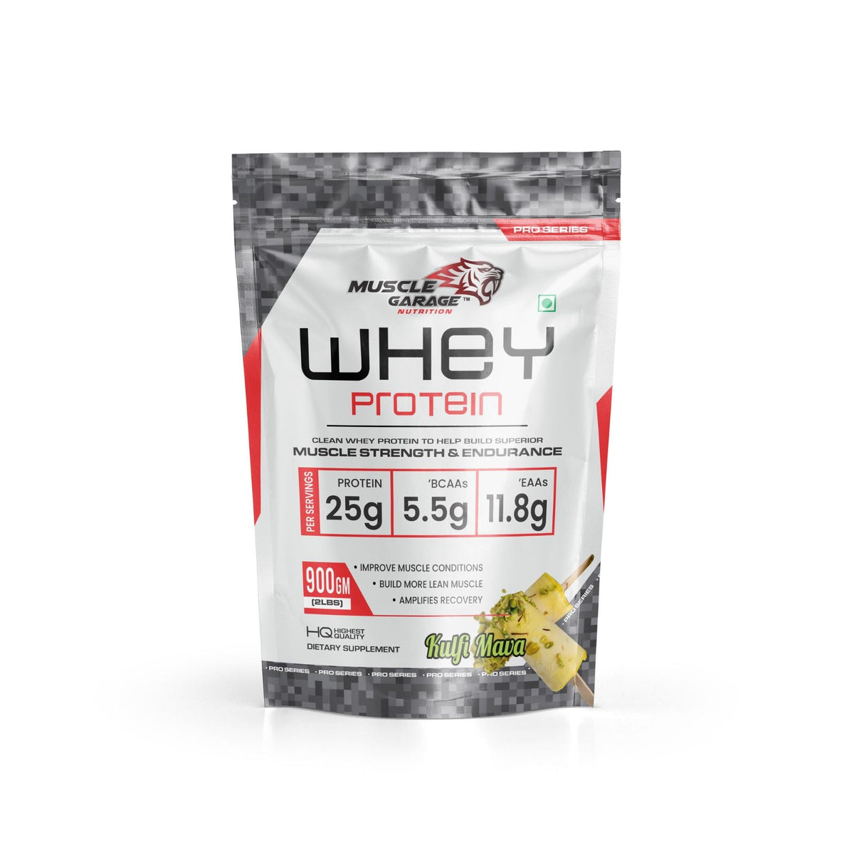MUSCLE GARAGE WHEY PROTEIN- 900GM