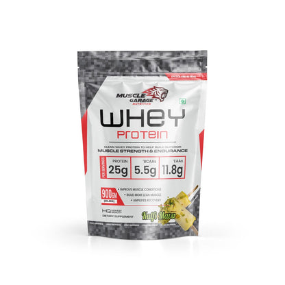 MUSCLE GARAGE WHEY PROTEIN- 900GM
