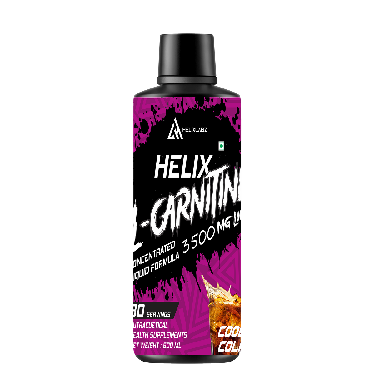 Helix Labz L-Carnitine Liquid 3500mg - (450ml, 30 Servings)