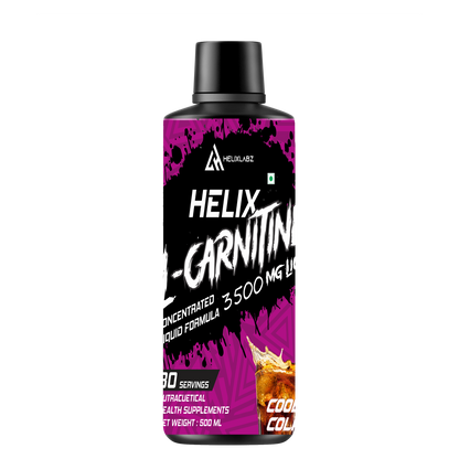 Helix Labz L-Carnitine Liquid 3500mg - (450ml, 30 Servings)