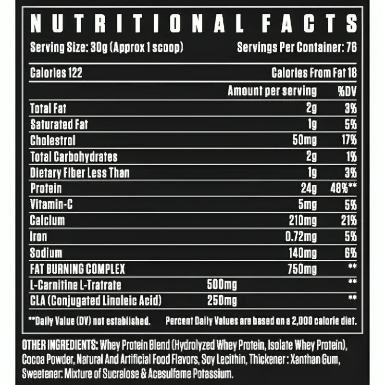 Dexter Jackson Black Series Anabolic Ripped Whey 5 Lbs