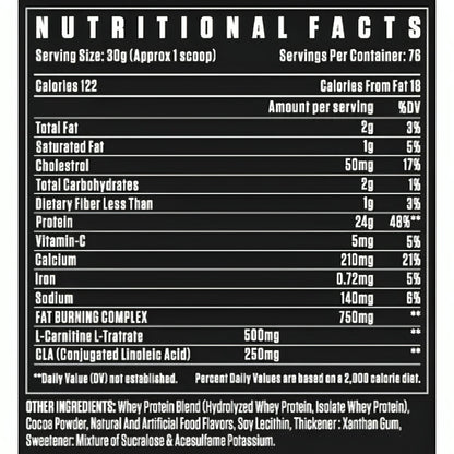 Dexter Jackson Black Series Anabolic Ripped Whey 5 Lbs