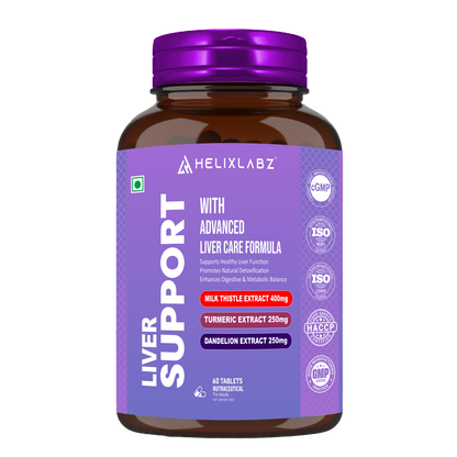 HelixLabz Liver Support – Advanced Liver Care Formula (60 Tablets)