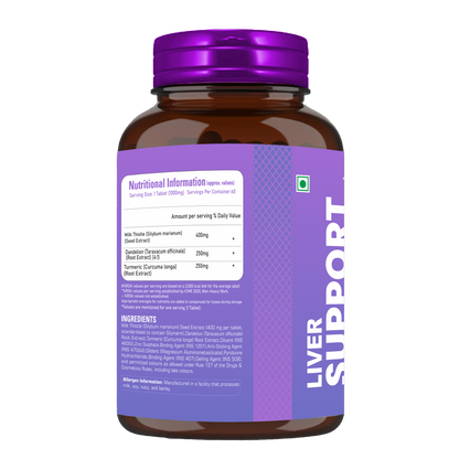 HelixLabz Liver Support – Advanced Liver Care Formula (60 Tablets)