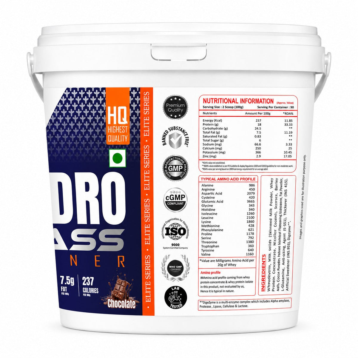 MG Andro Mass Gainer 4.5kg (10lbs) – High Calorie Mass Gainer