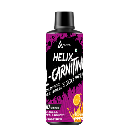 Helix Labz L-Carnitine Liquid 3500mg - (450ml, 30 Servings)