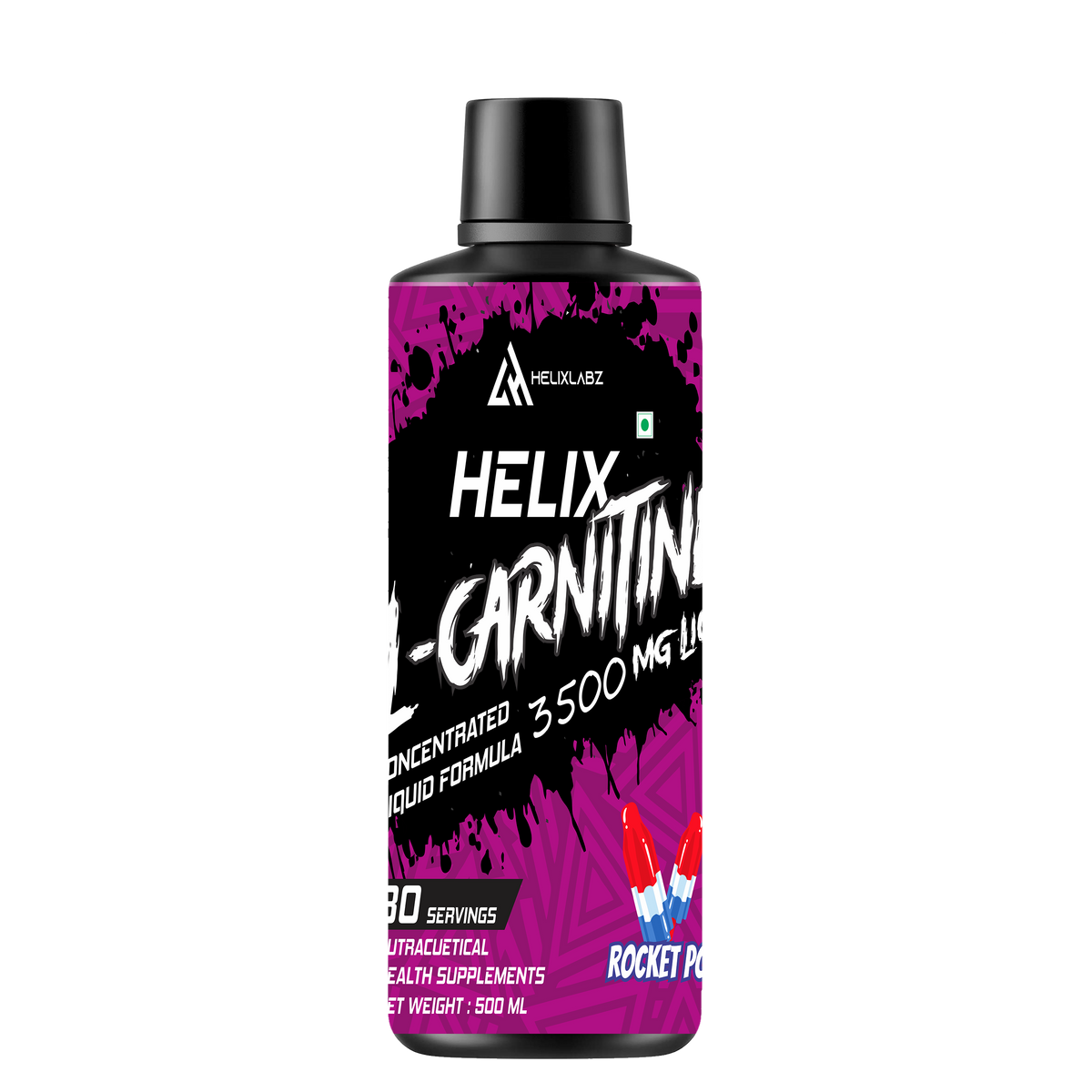 Helix Labz L-Carnitine Liquid 3500mg - (450ml, 30 Servings)