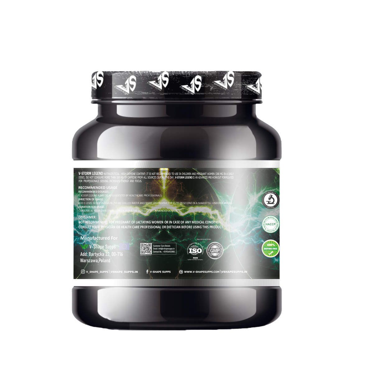 V-SHAPE V-Storm Legend 360 Gm - V-Shape Supps