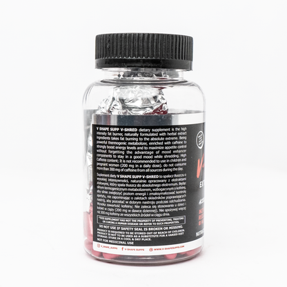 V-SHAPE V-Shred Extreme Thermogenic Fat Burner 90 Caps - V-Shape Supps
