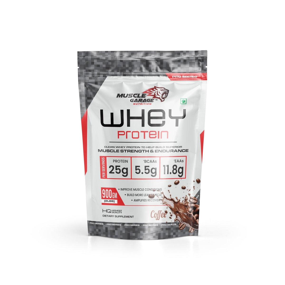 MUSCLE GARAGE WHEY PROTEIN- 900GM