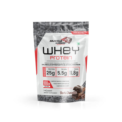 MUSCLE GARAGE WHEY PROTEIN- 900GM